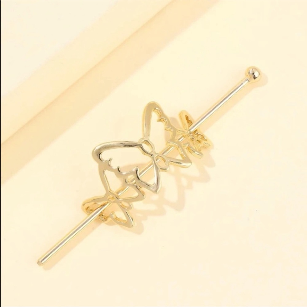 Butterfly Hairpiece Accessory - Picture 2 of 2